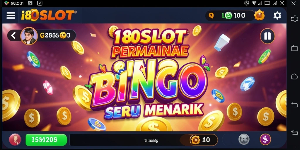 Tampilan gameplay menarik dari 180SLOT dengan pengalaman Bingo.