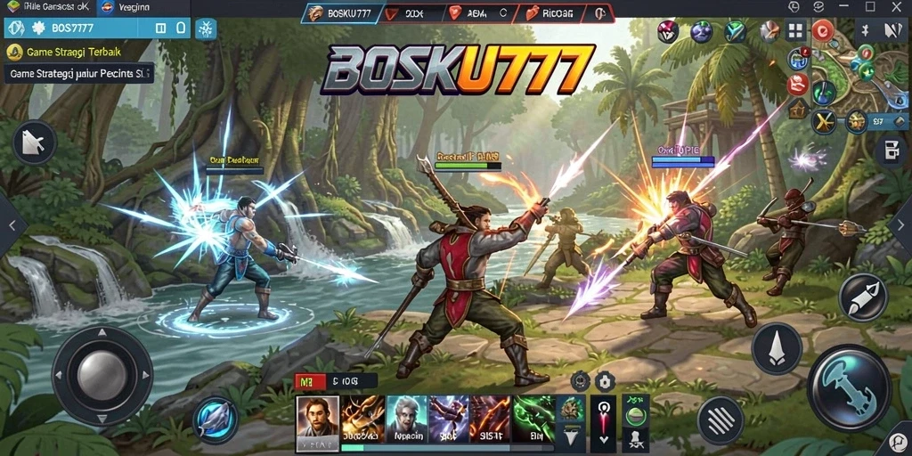 Tangkap momen seru dalam gameplay SLG BOSKU777.