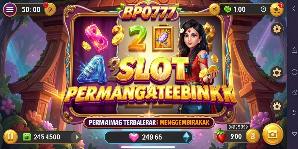 Tampilan menakjubkan dari gameplay Slot BPO777 yang seru.