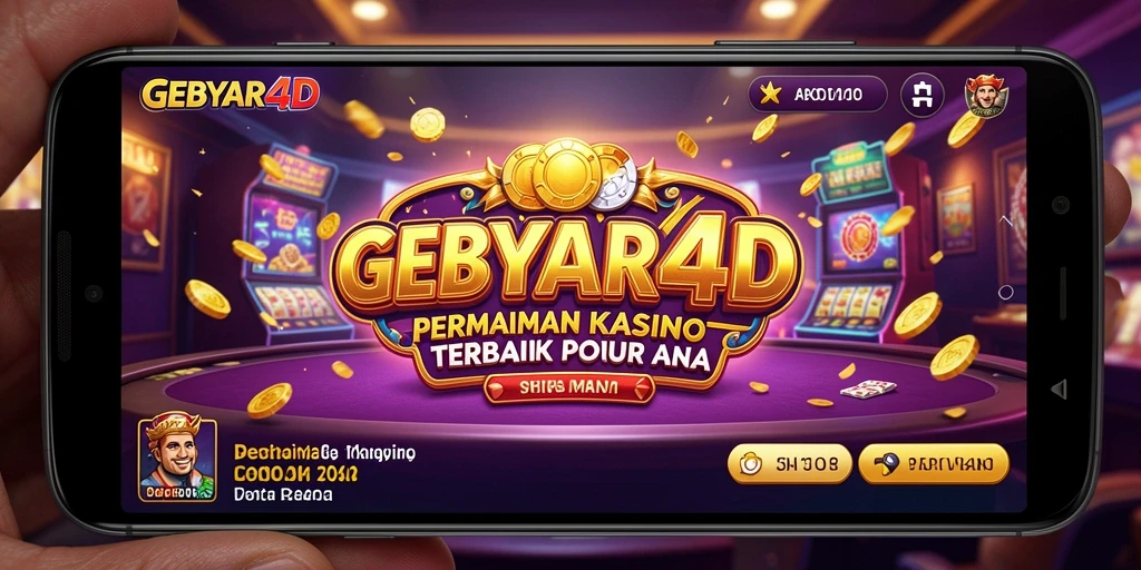 GEBYAR4D menampilkan gameplay Kasino yang menarik dan interaktif.
