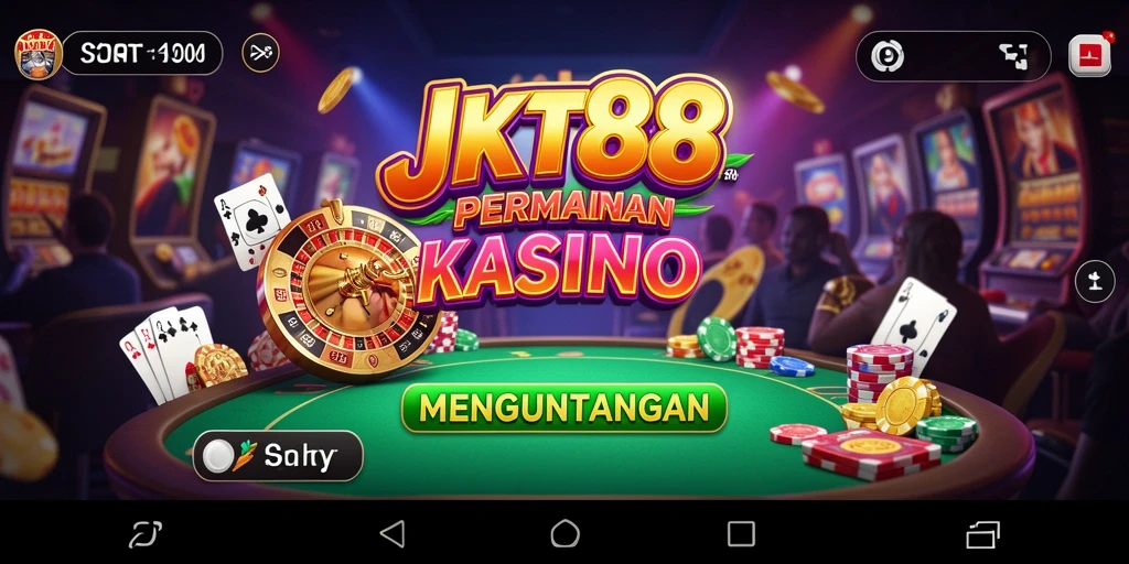 Screenshot JKT88 menampilkan gameplay Kasino yang menarik dan mendebarkan.