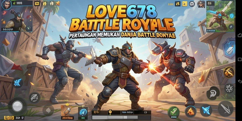 Screenshot menampilkan pertempuran epik dalam LOVE678 dengan grafis yang mengesankan.
