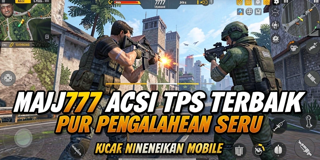 Screenshot gameplay MAJ777 menampilkan aksi seru dan strategi TPS.