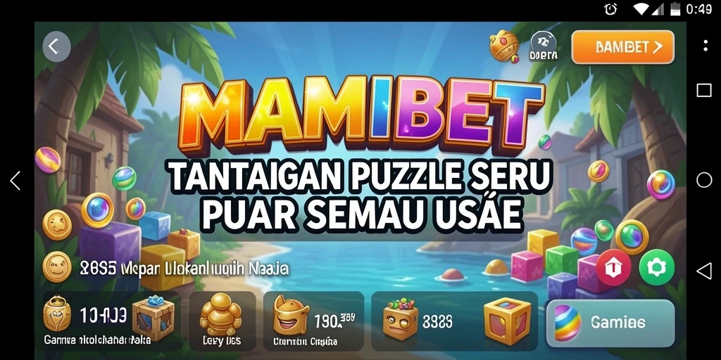 Gameplay seru MAMIBET yang penuh dengan teka-teki menantang.