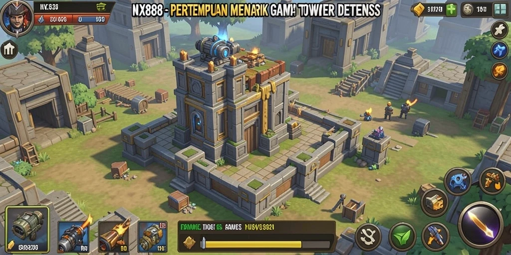 Tampilan gameplay menakjubkan dari NX888 yang penuh strategi.