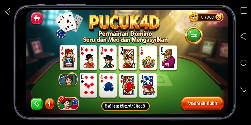 Tampilan screenshot permainan Domino yang mengasyikkan dan penuh aksi.