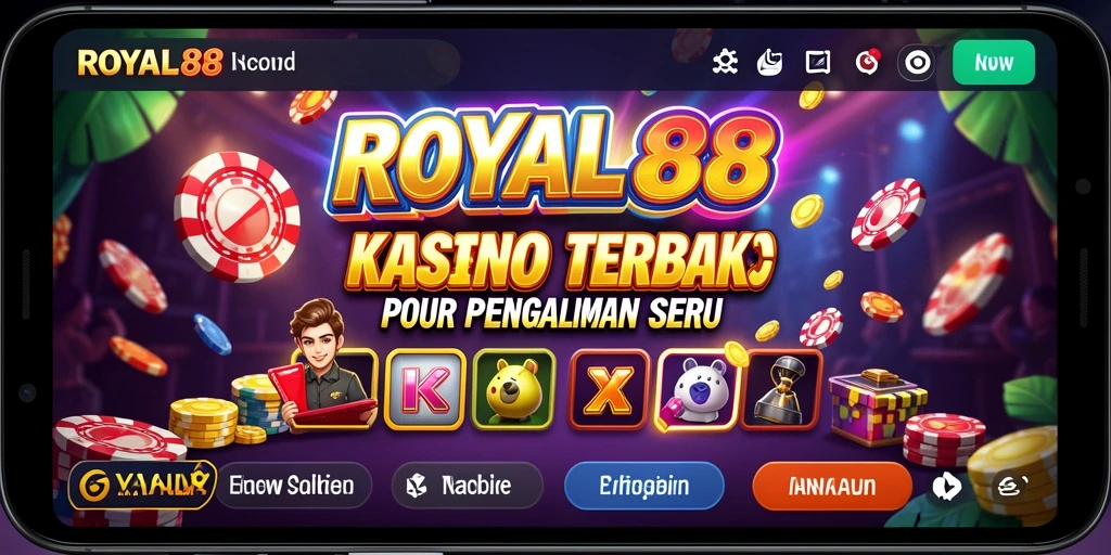 Tampilan gameplay seru dan menantang di ROYAL88.