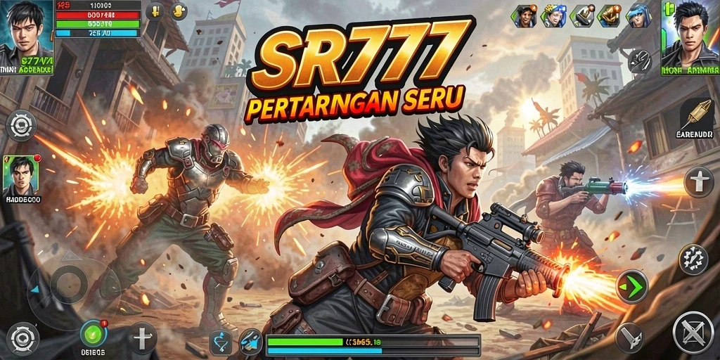 Tampilan gameplay yang seru dalam pertempuran Action.