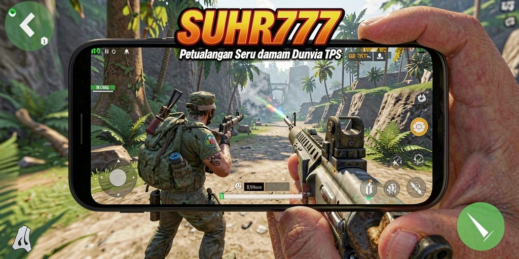 Tampilan gameplay seru dalam pertempuran TPS SUHU777.