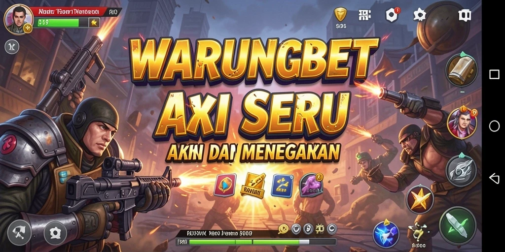 Tampilan gameplay seru dalam WARUNGBET dengan aksi mendebarkan.