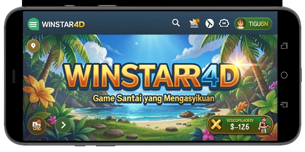 Screenshot gameplay WINSTAR4D menunjukkan keseruan bermain bersama teman.