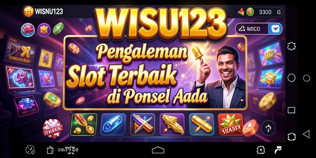 Tampilan gameplay imersif dalam WISNU123 yang memukau.