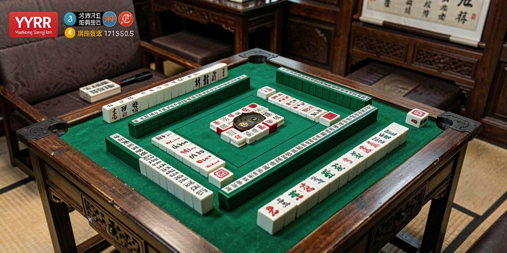 Screenshot gameplay YYRR menampilkan permainan Mahjong yang seru dan menarik.